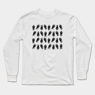 Bernie Sanders Inauguration Meme pattern Long Sleeve T-Shirt